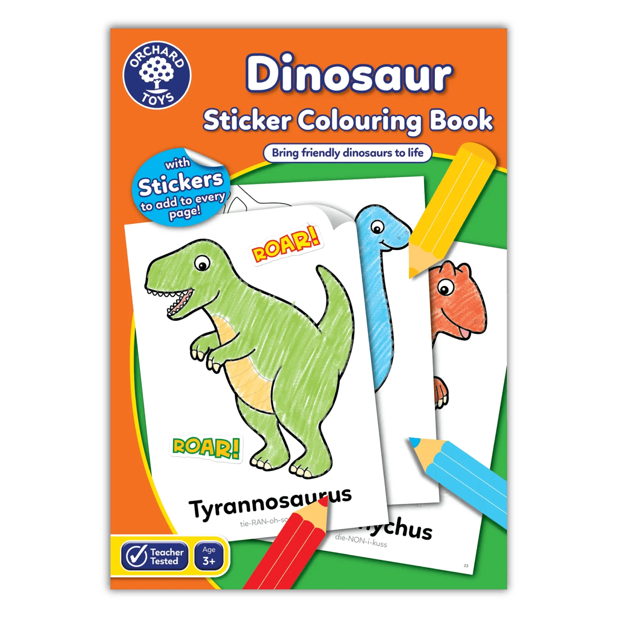 Dinosaur Colouring Book