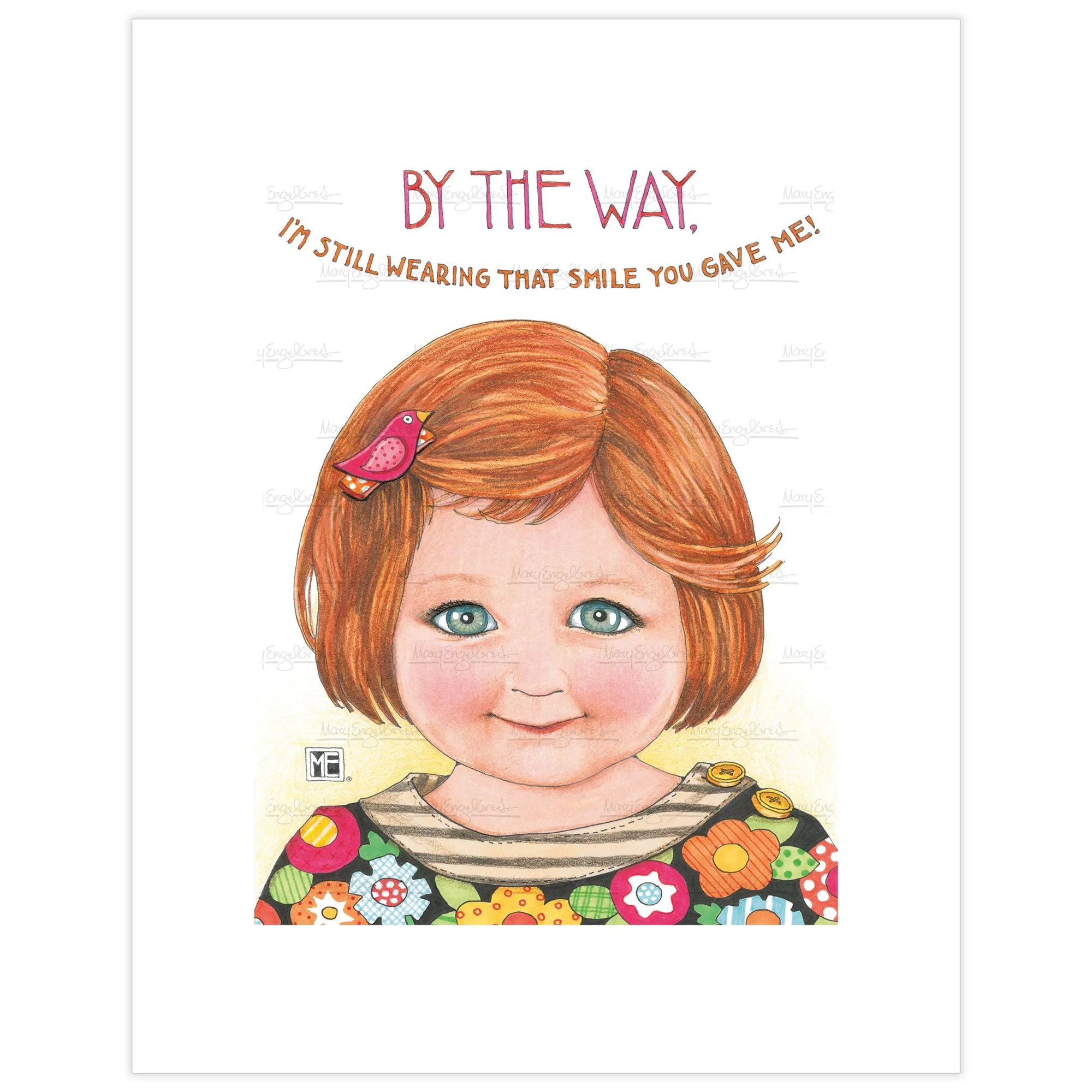 Wearing That Smile Fine Art Print
