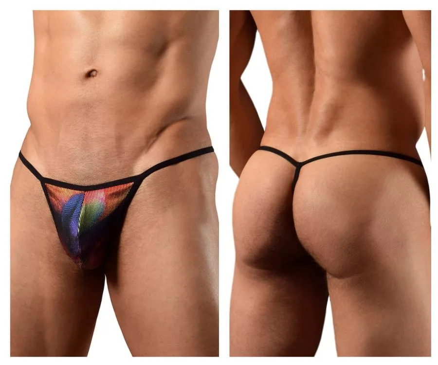 Doreanse Men's Underwear 1300-PHX Disco Thongs Color Phoenix