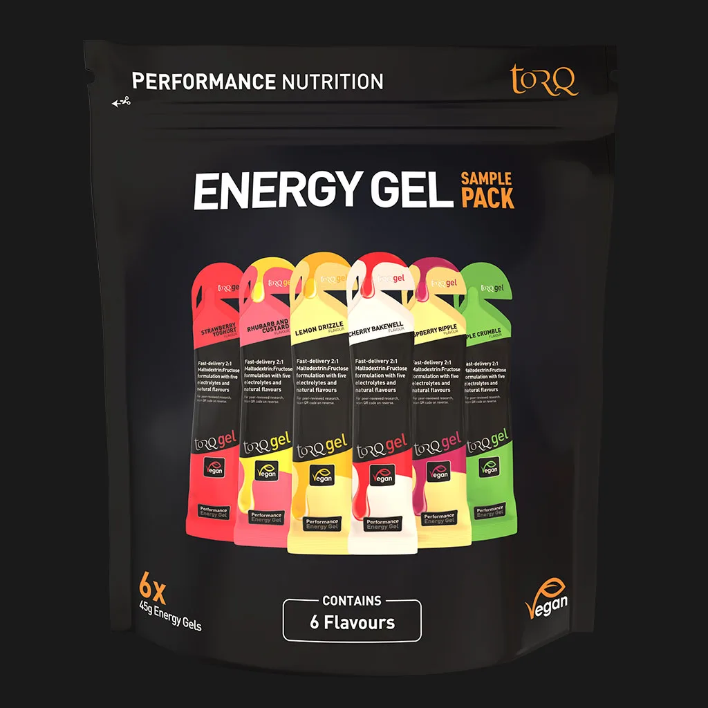 TORQ 6 Energy Gel Sample Pack