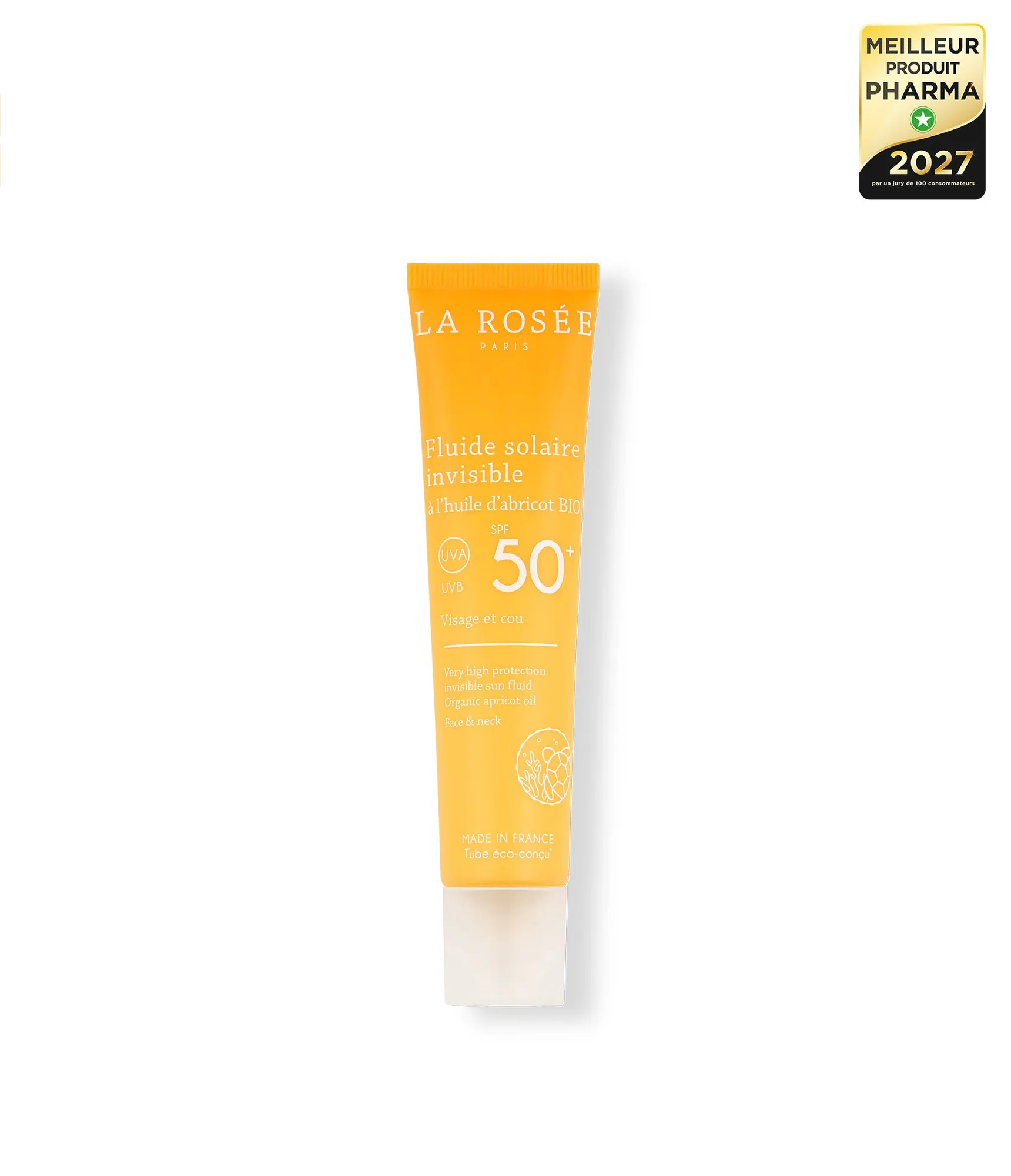Fluide solaire invisible SPF 50+