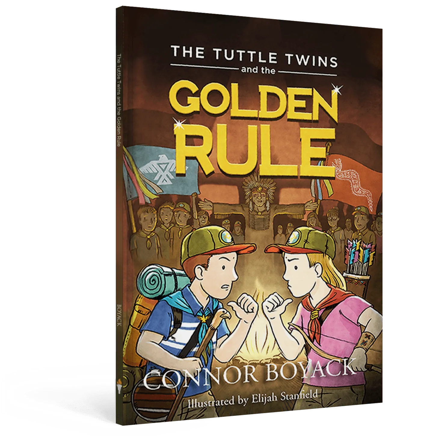 What Is the Tuttle Twins Golden Rule Storybook About