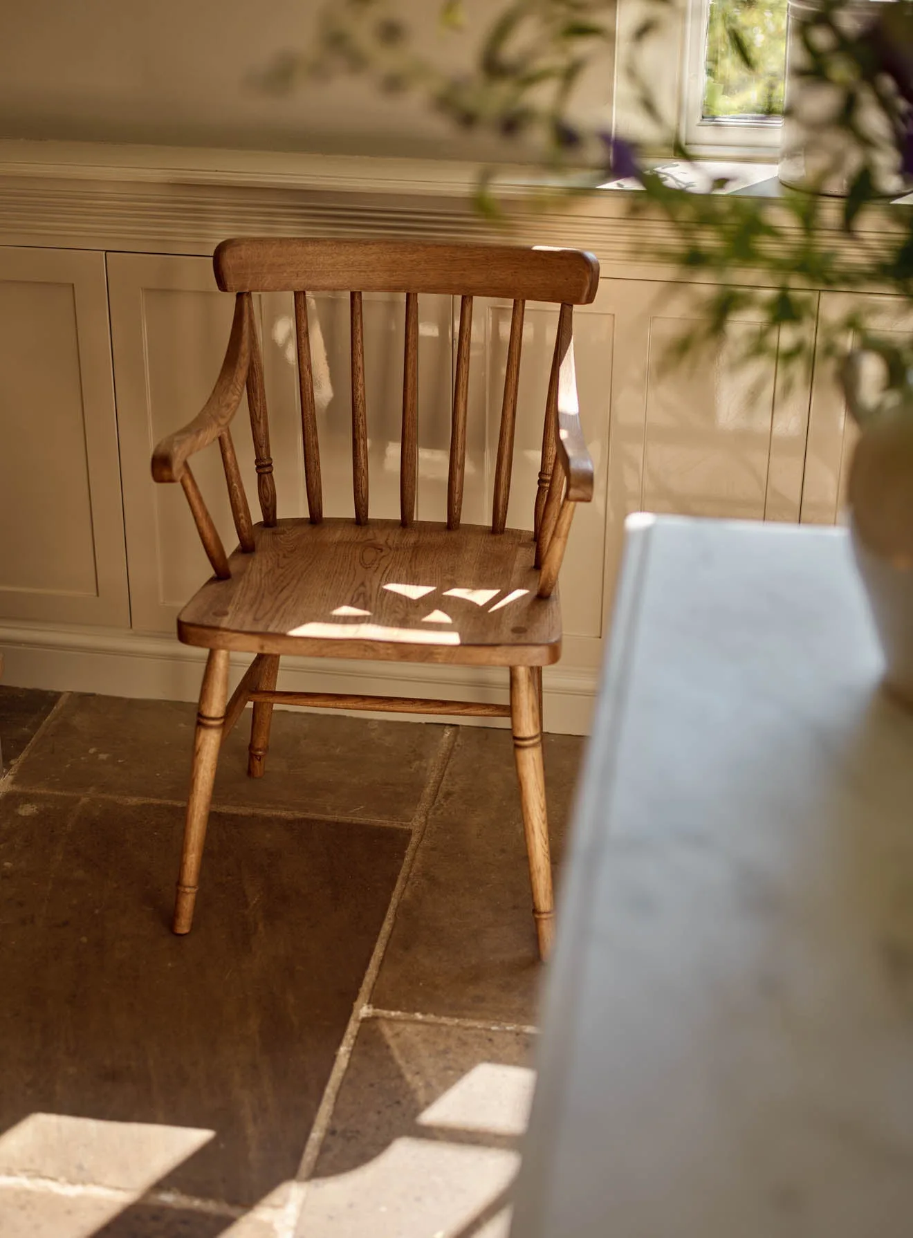 Turner Oak Carver Chair