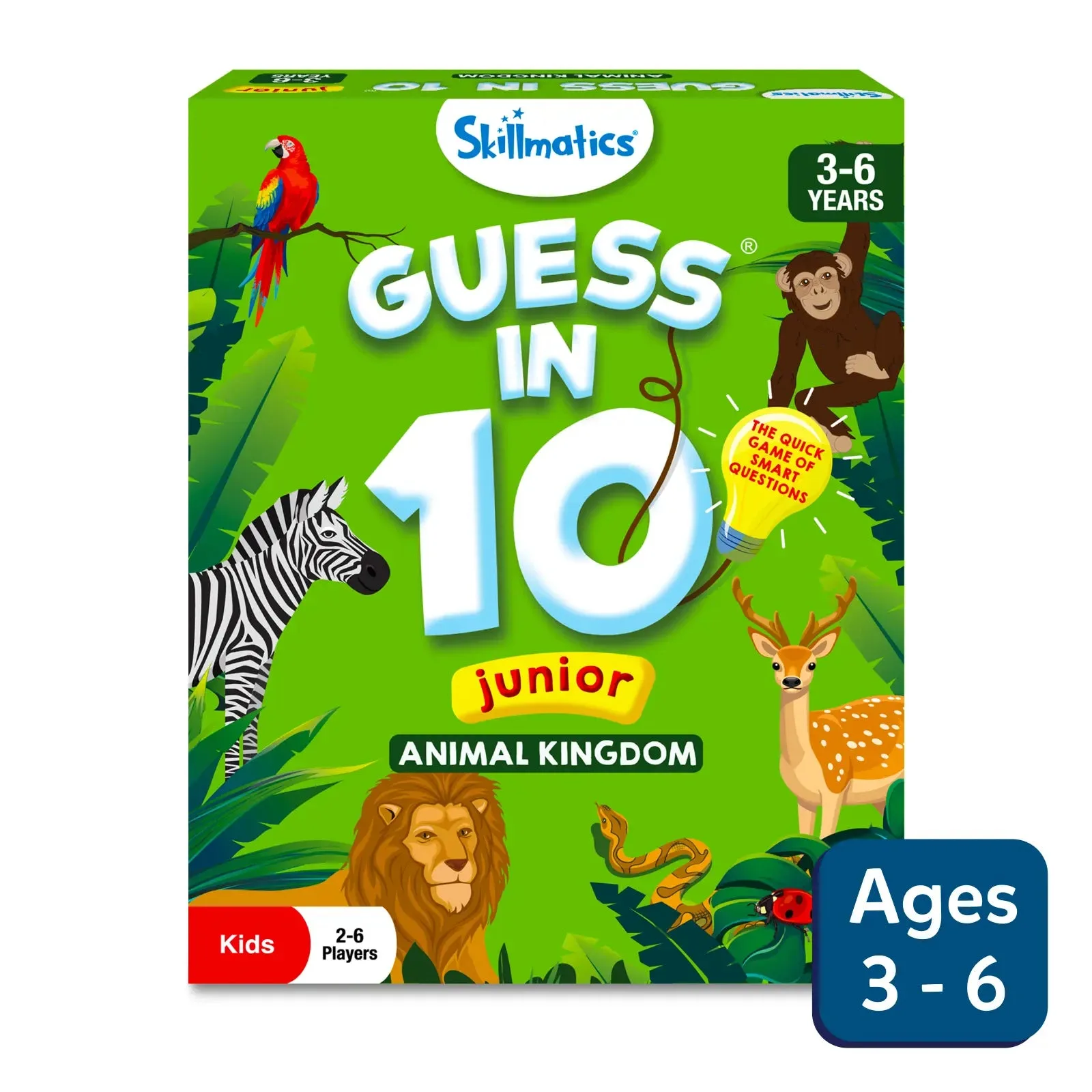So spielt man Guess in 10 Junior Animal Kingdom