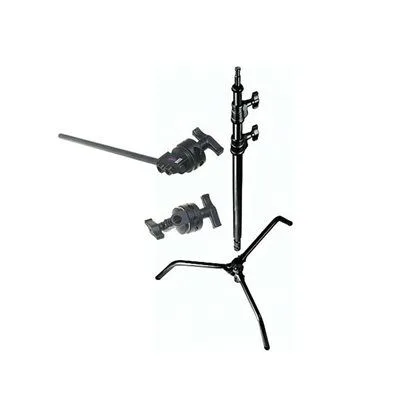 Aufbau eines C-Stands für Studio-Beleuchtung