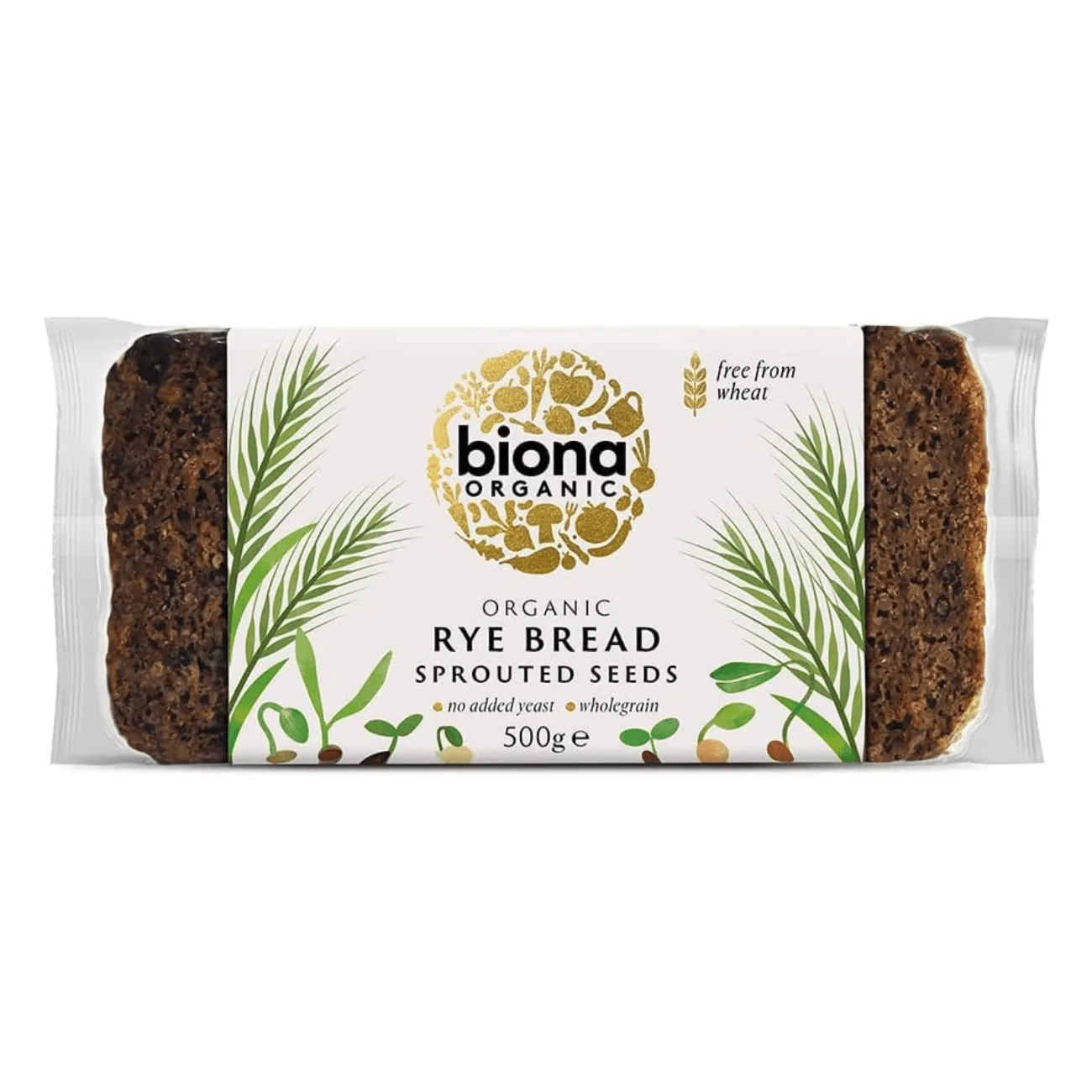 Organic Vitality Sprout Mix Rye Bread 500g