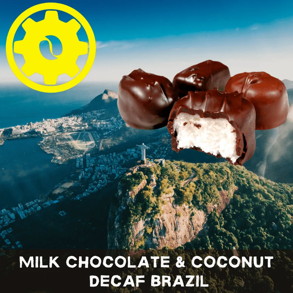 Milk Chocolate & Coconut Decaf Brazil vs Regular Decaf