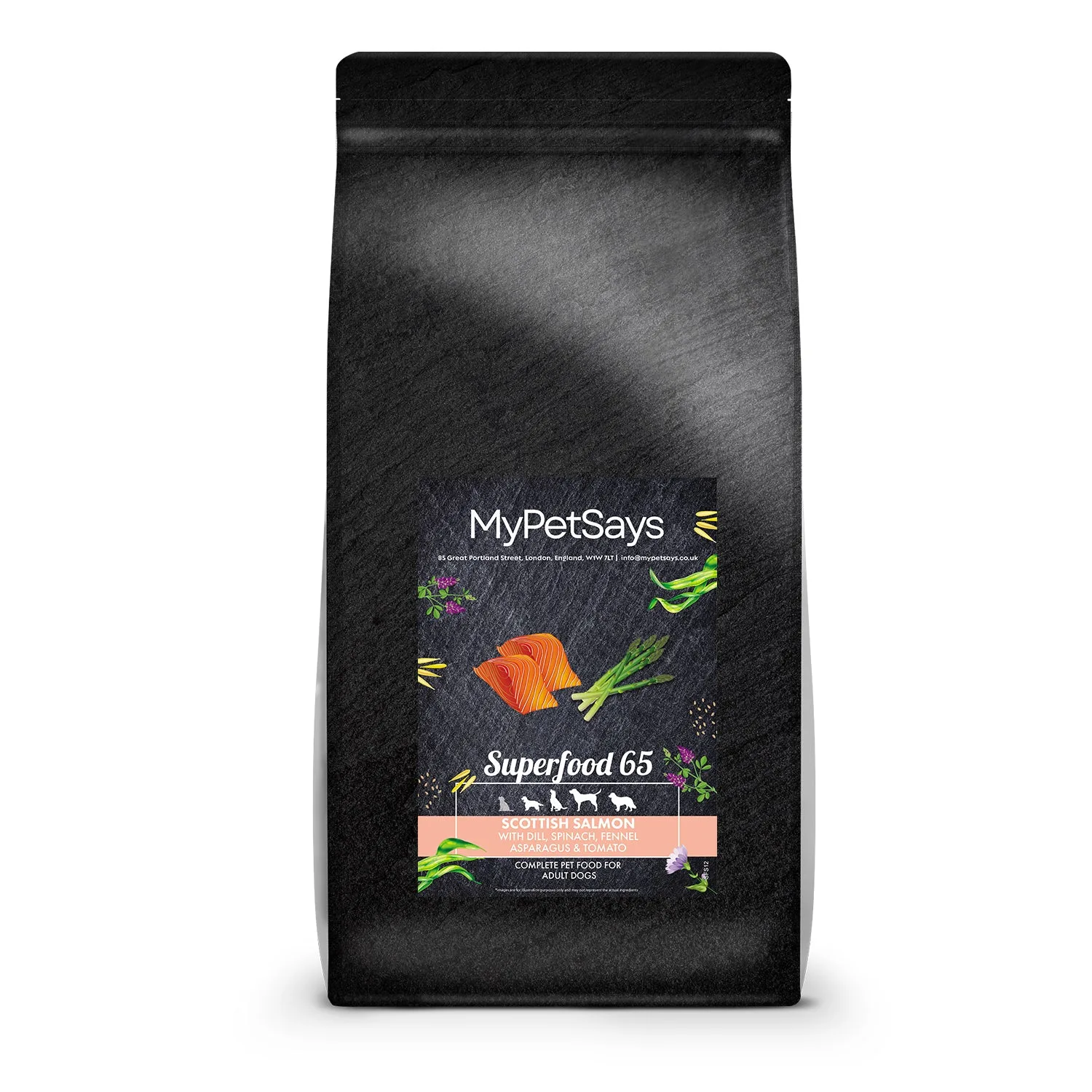 Superfood 65 Alimento para Perros Adultos - Salmón Escocés