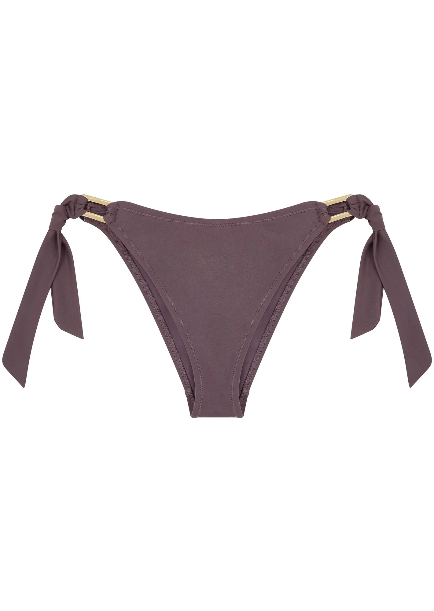 Boudoir Beach Rosewood High Leg Tieside Bikini Brief