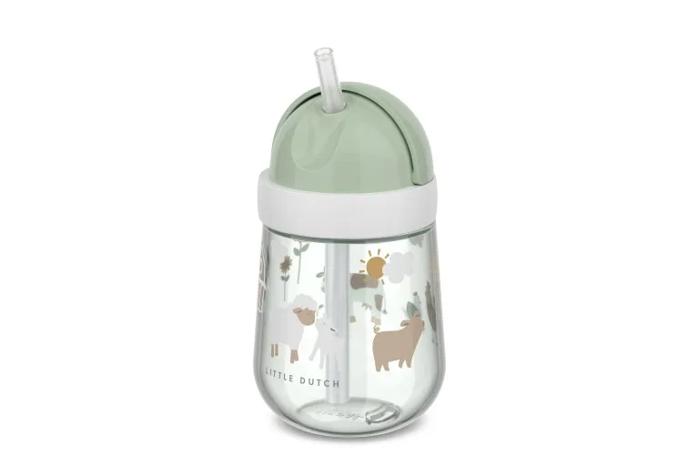 Straw cup Mepal Mio 300 ml Little Dutch - Little Farm