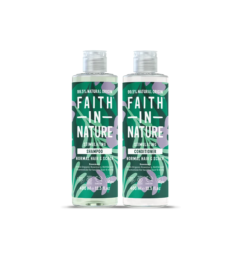 Rosemary Shampoo & Conditioner Set: Hair Benefits