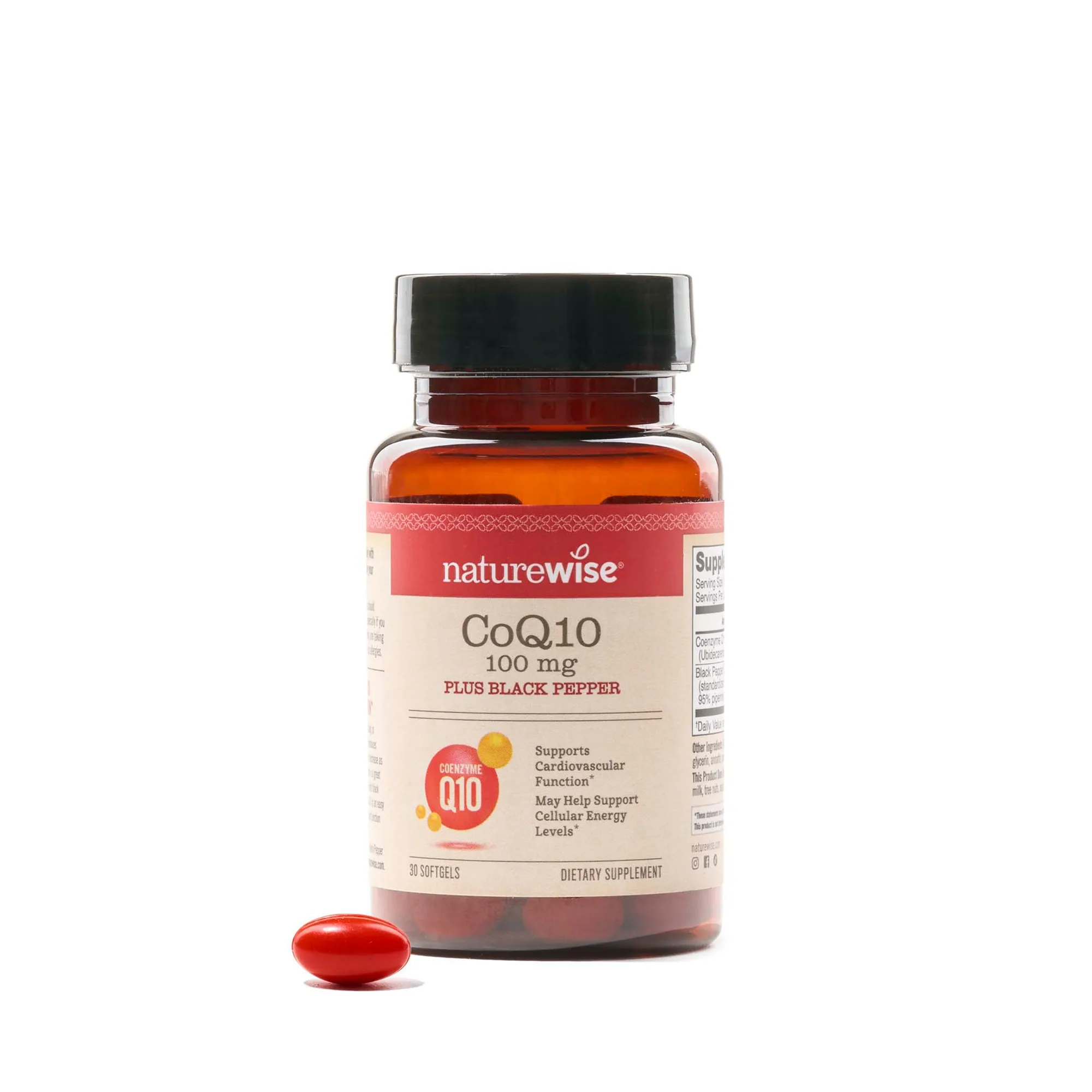 CoQ10 with Black Pepper for Better Absorption