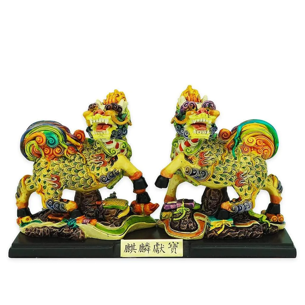 Amplificador de Fortuna Mágico Ocho Chi Lin (L) | FENG SHUI BESTBUY