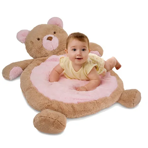 Pink Bear Baby Mat – 31×23″
