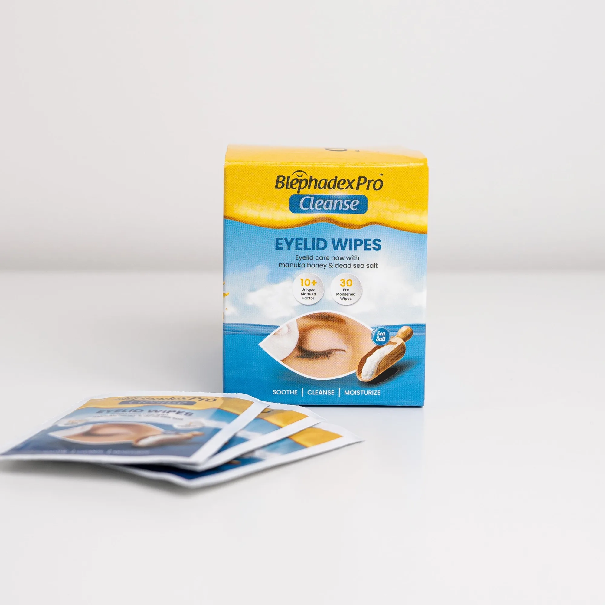 Blephadex Pro Cleanse Eyelid Wipes
