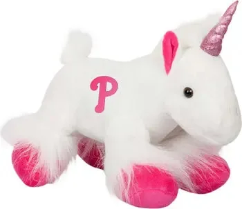 Unicorn Plush w/ Pink Phillies Logo
