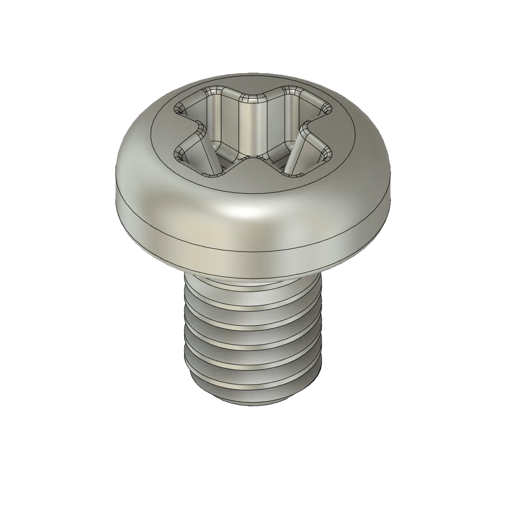 Screw PH-cross slot M4x6