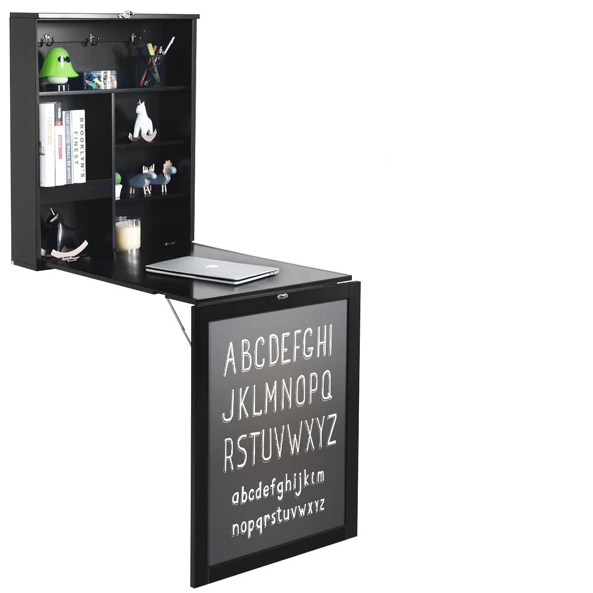 Wandmontierter Schreibtisch für das Homeoffice