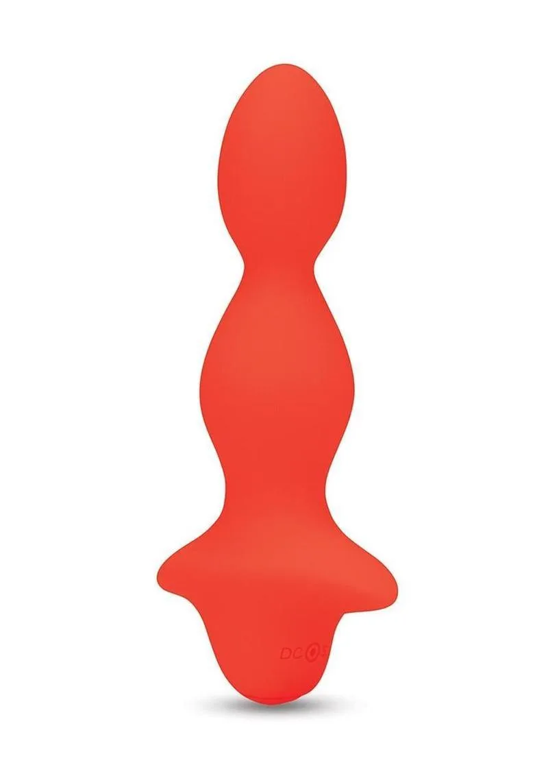 Bodywand 4Play Buzzy Beads Wiederaufladbare Vibrations‑Analperlen – Orange