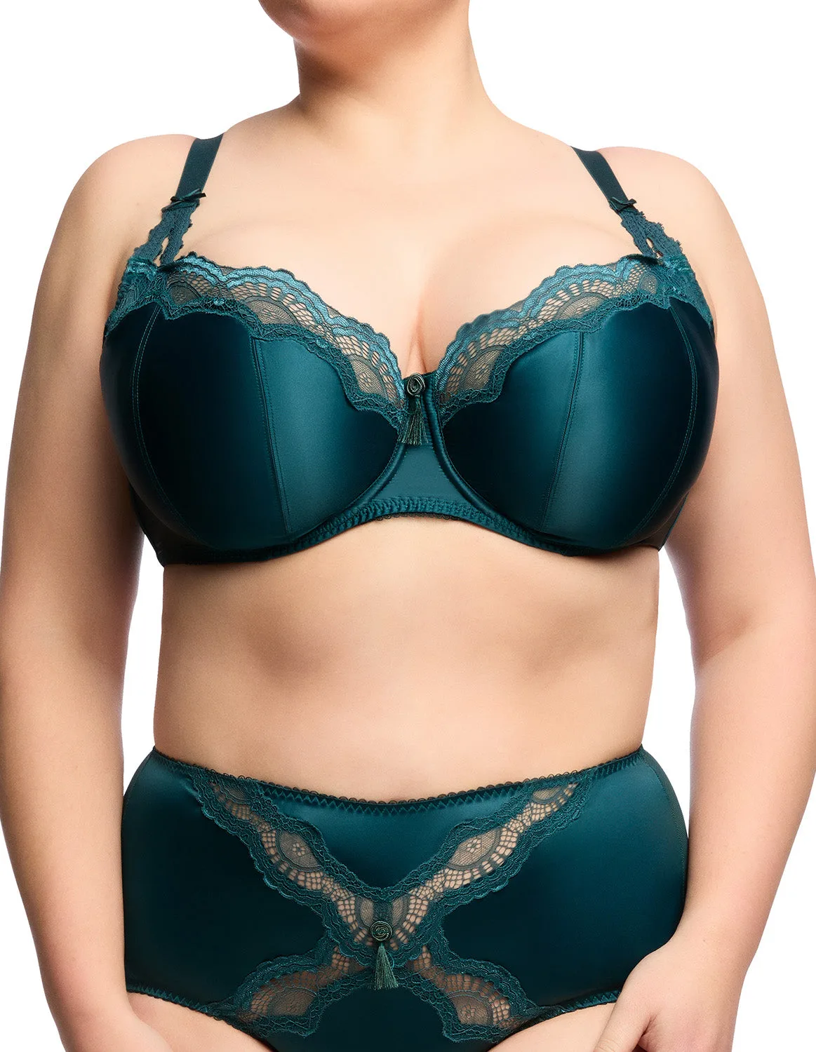 Starlift Full Figure Bra - Eden Green