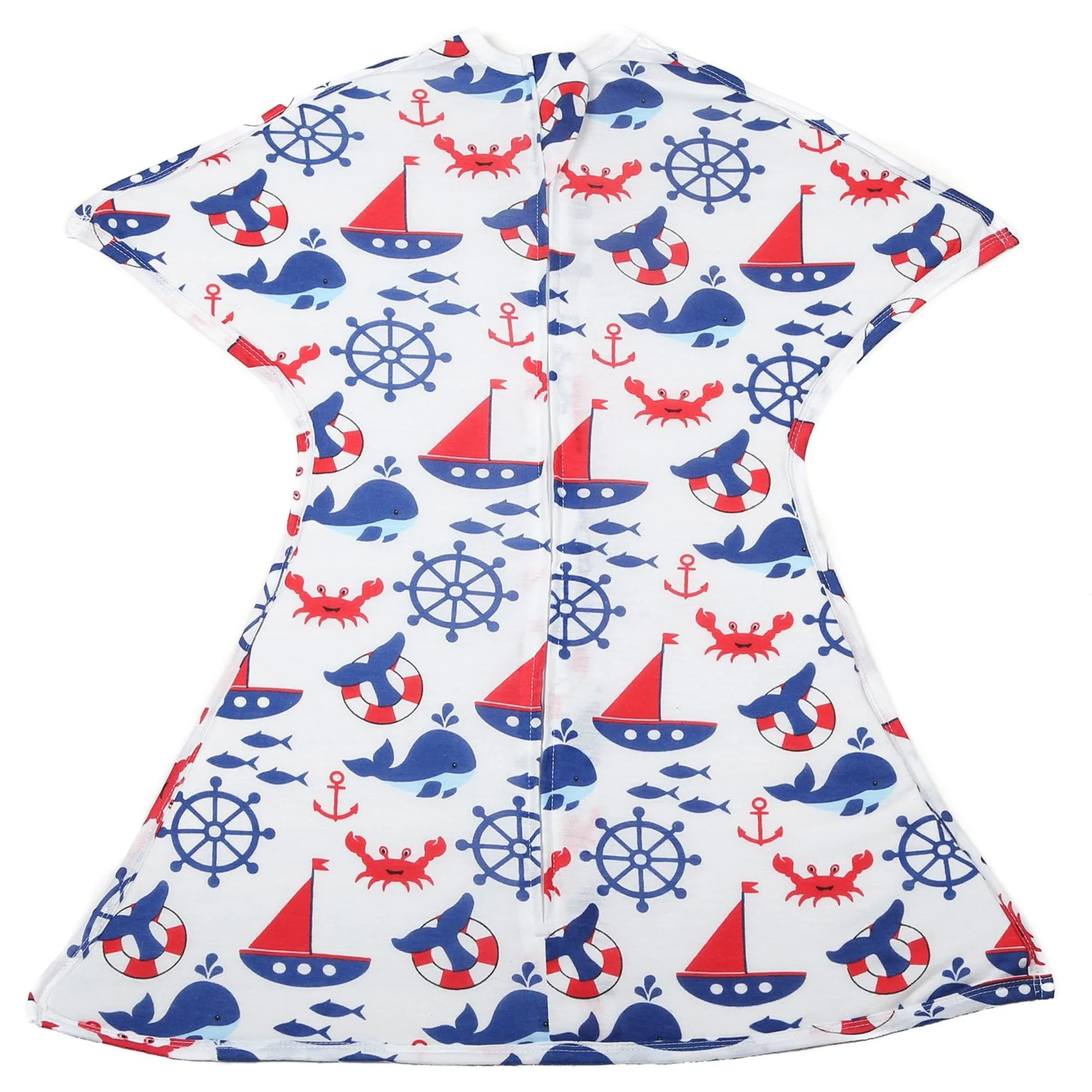 Tipy pro péči o lehký swaddle Boy Nautical Zipadee-Zip