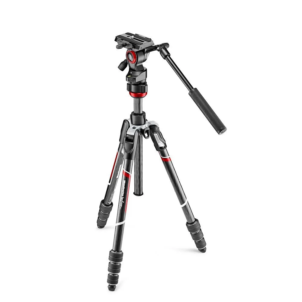 Manfrotto Befree Live Carbon Fibre Video Tripod Kit with Twist Locks