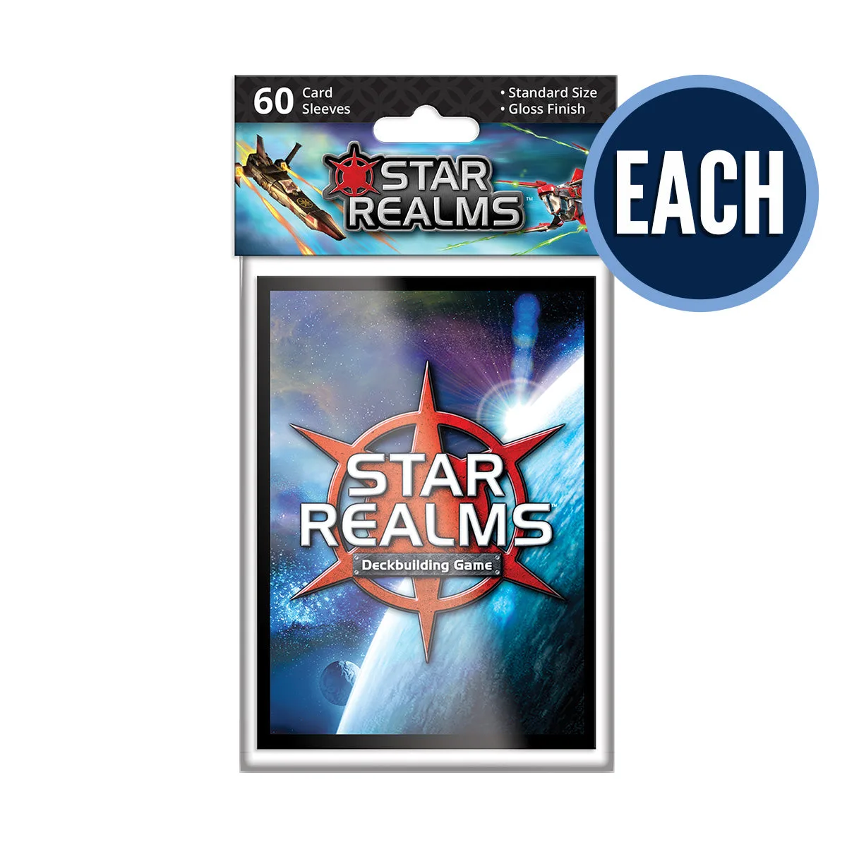 Star Realms Sleeves (Packung mit 60) pro Stück