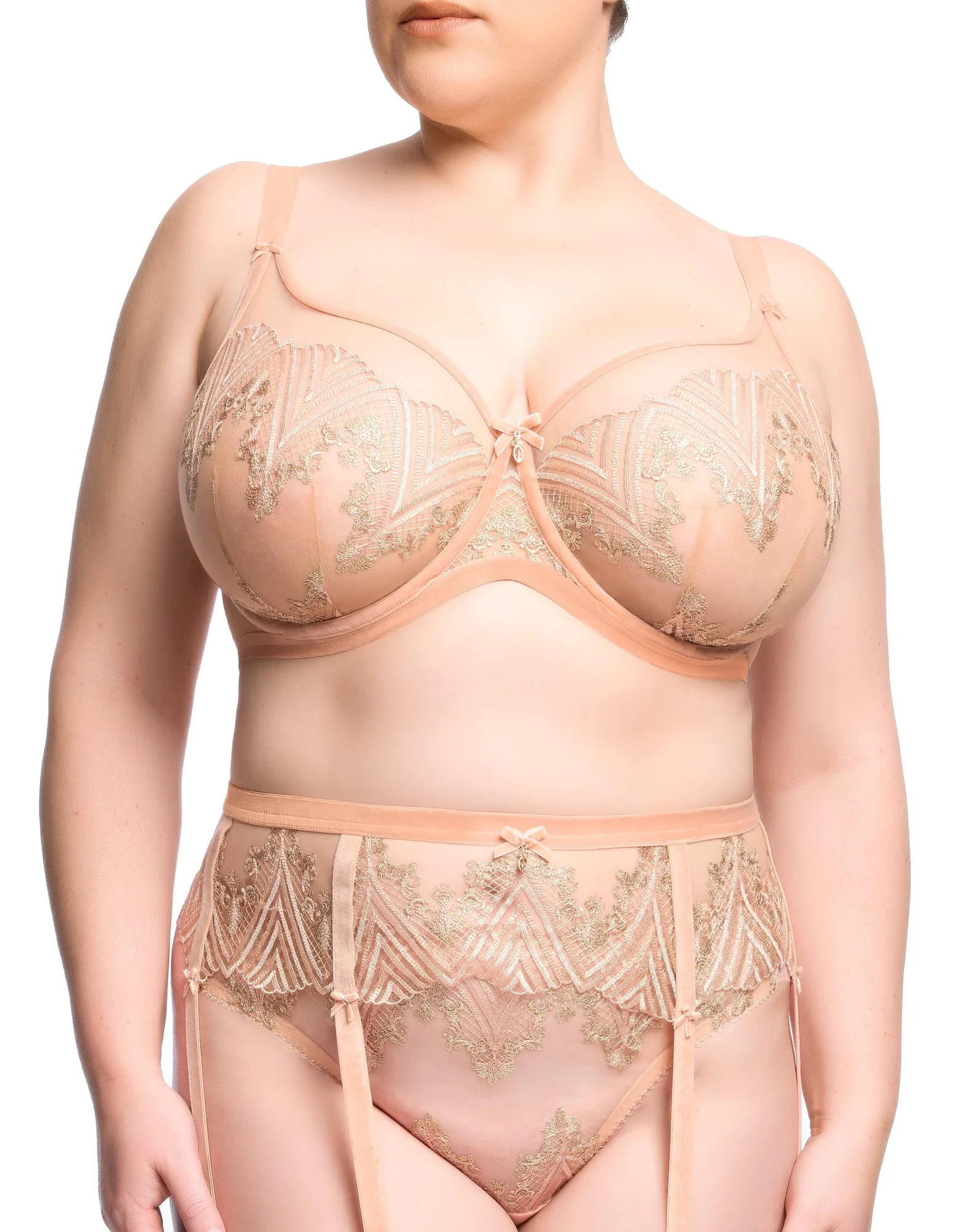 Soutien-gorge Fortunia Curve - Vintage Peach