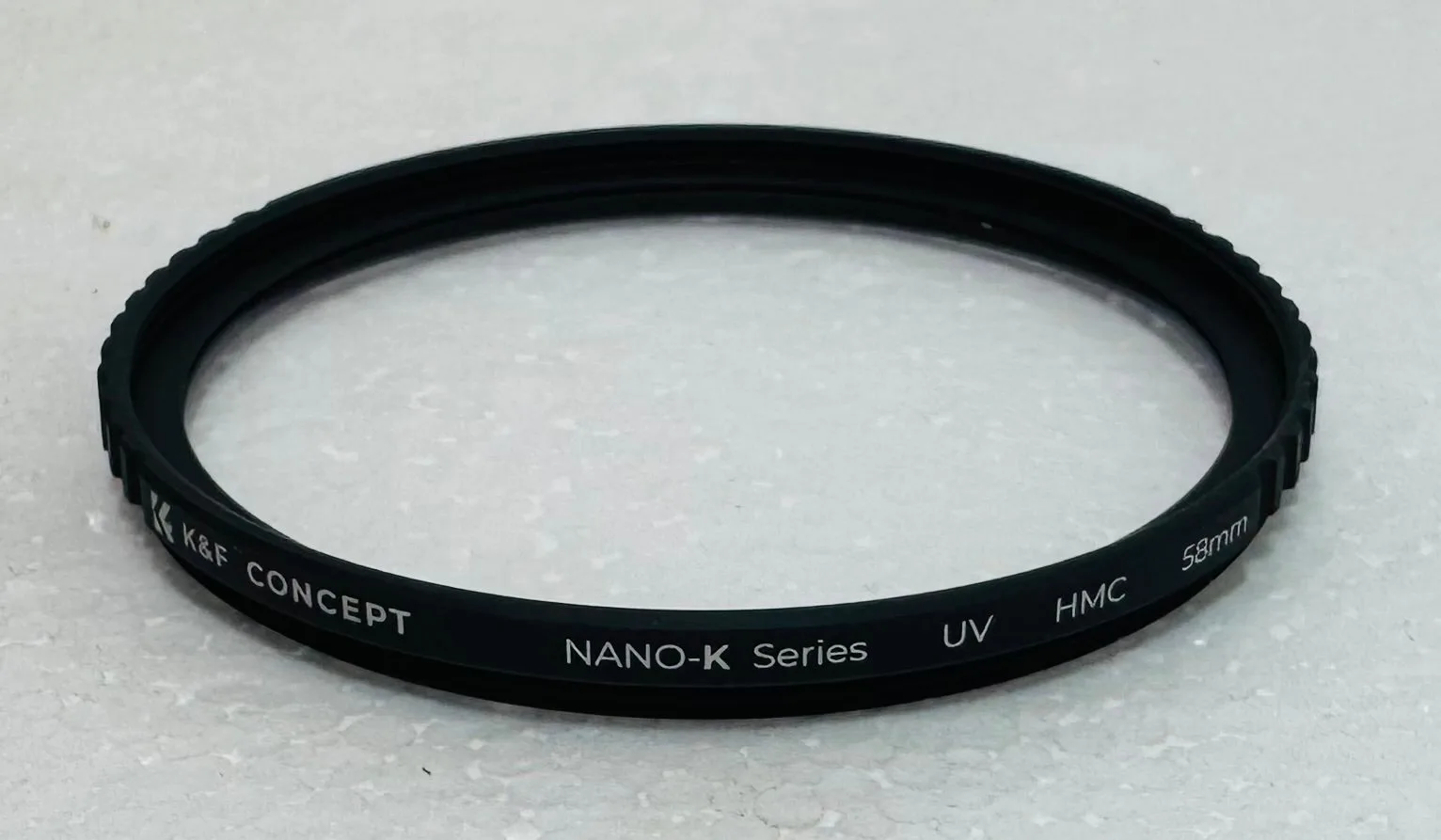Filtre UV K&F Concept 58mm Nano-K HMC - Boîte ouverte