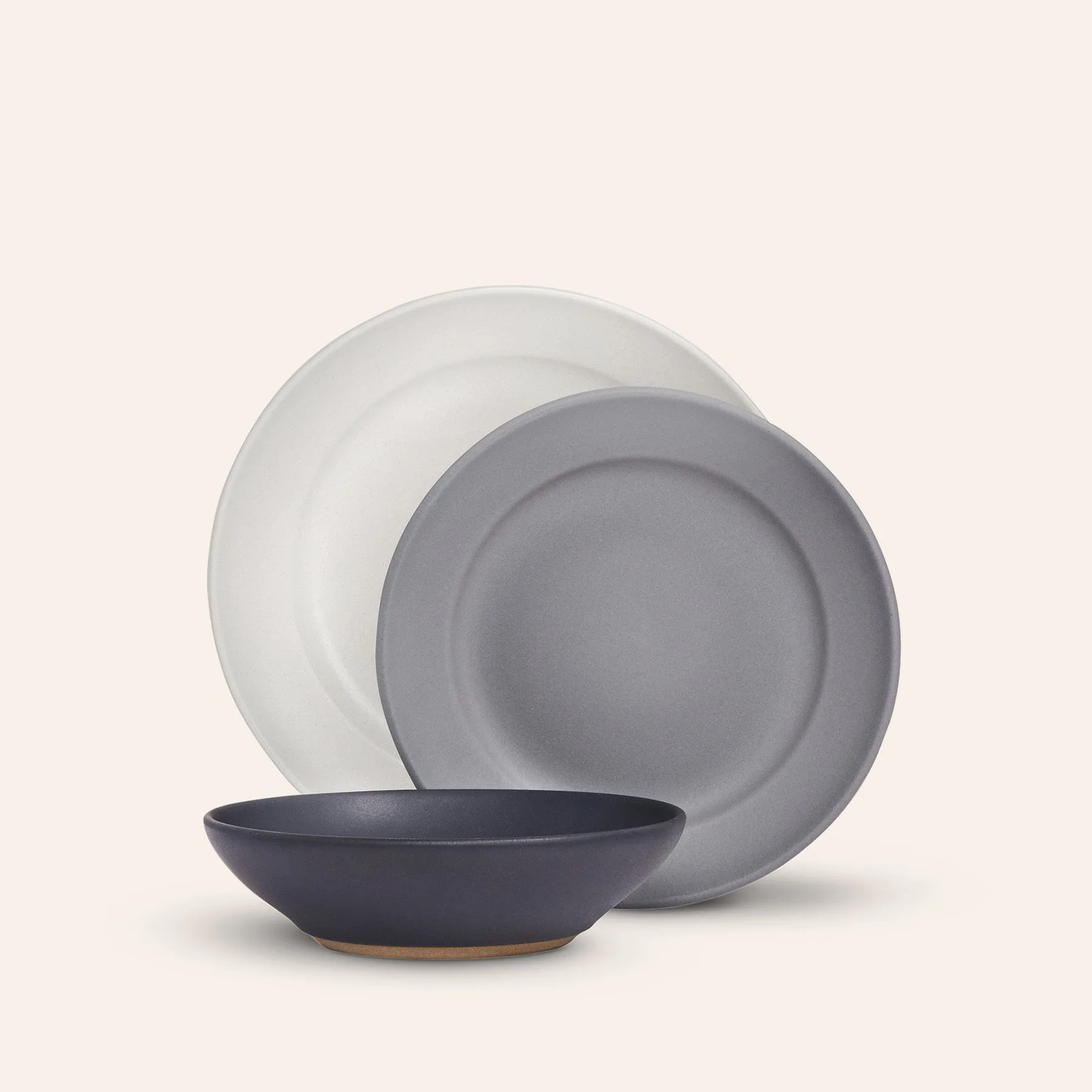 Oxford 3-Piece Dinnerware Set