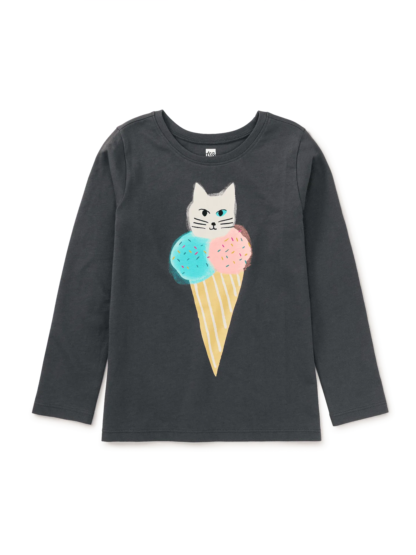 Ice Cream Cat Graphic Tee