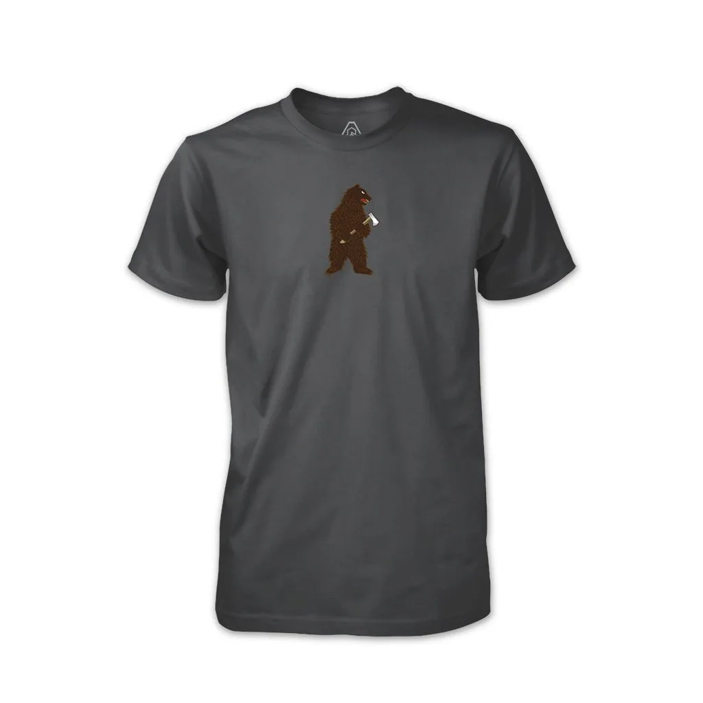 PDW Bushcraft Bär T-Shirt - Heavy Metal