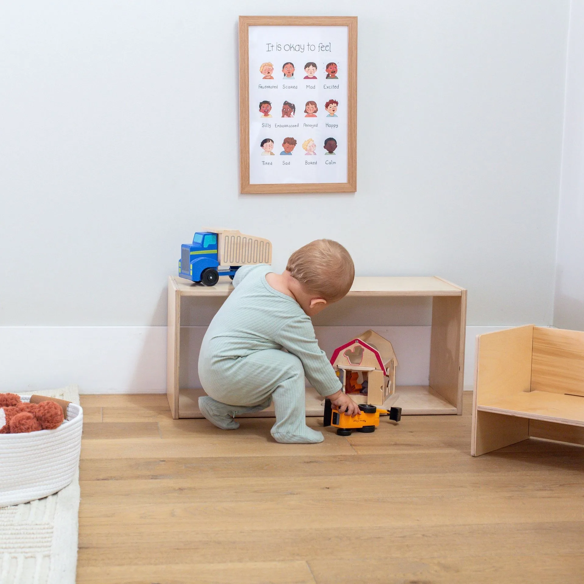 Birch Montessori Infant Shelf
