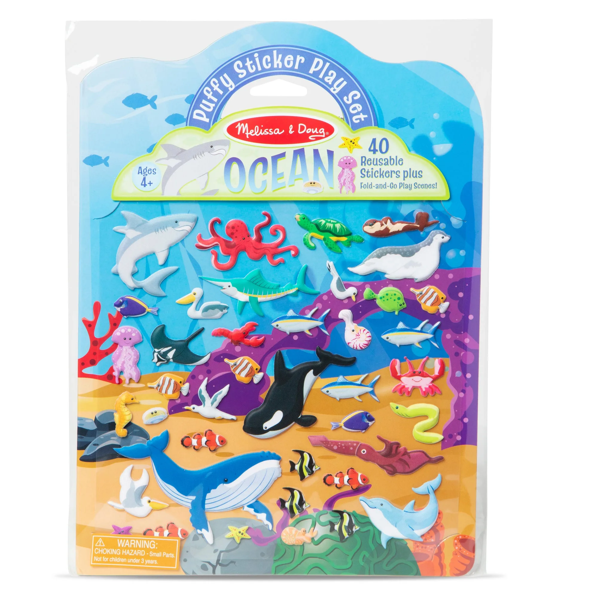 立體貼紙遊戲組 - 海洋