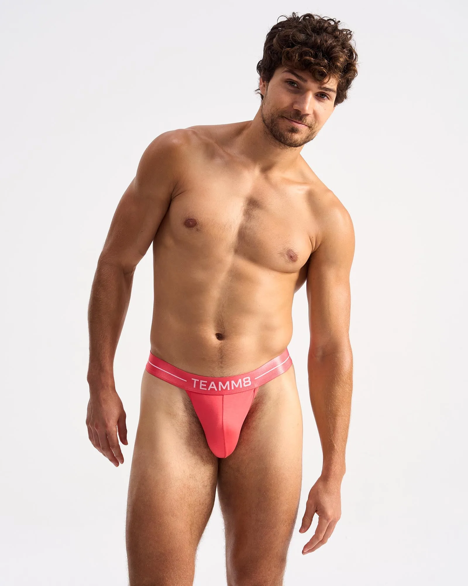 Icon Thong - Coral