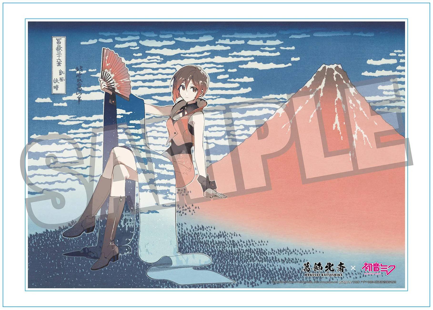 How to Display Hokusai x Hatsune Miku Acrylic Panels Safely