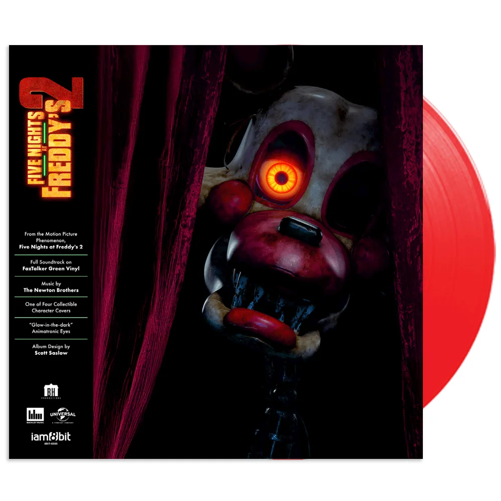 Five Nights at Freddy’s 2 Vinyl Soundtrack (Retail Curtain Red)