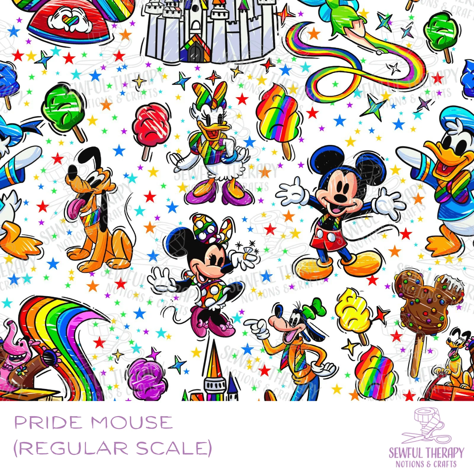 Rainbow Affirmations vs Pride Mouse Hexatex: Which Print for Your Bag?