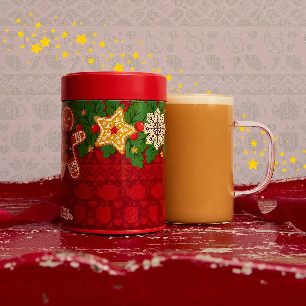 Empty Christmas Tea Caddy: Storage and Refill Ideas