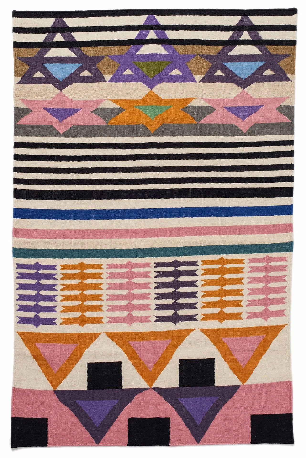 Heatwave in Rajasthan Flat-Weave Rug