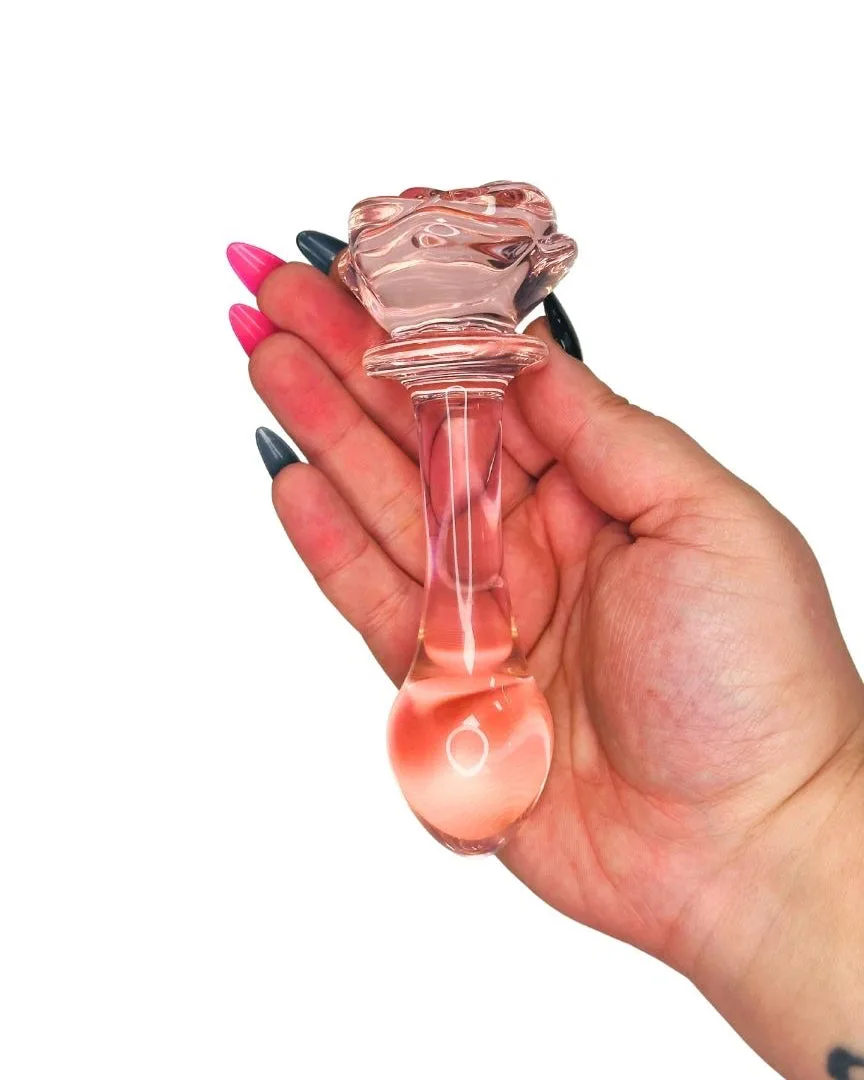 Poder das Flores : Vidro Rosa