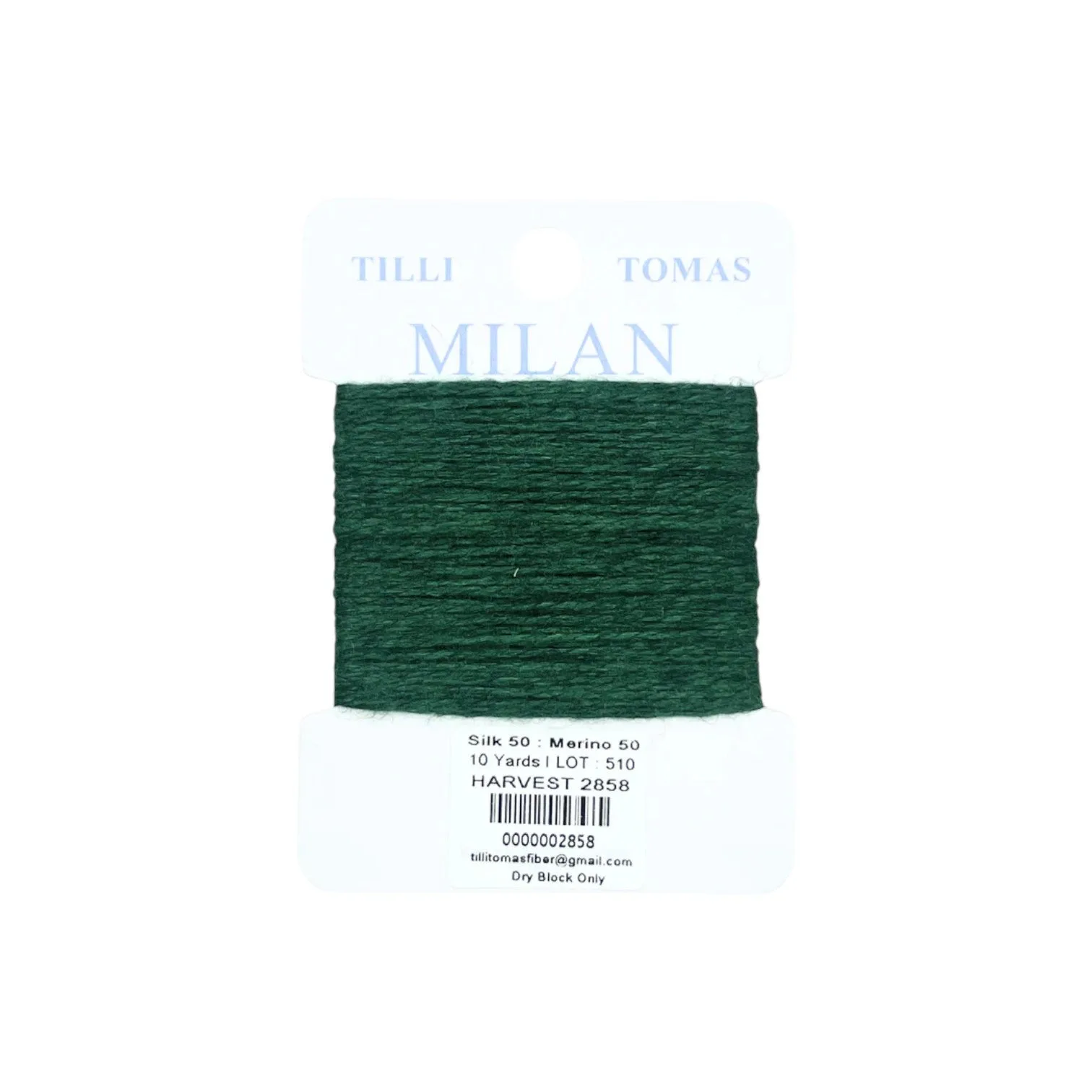 Milan Card - Harvest 2858