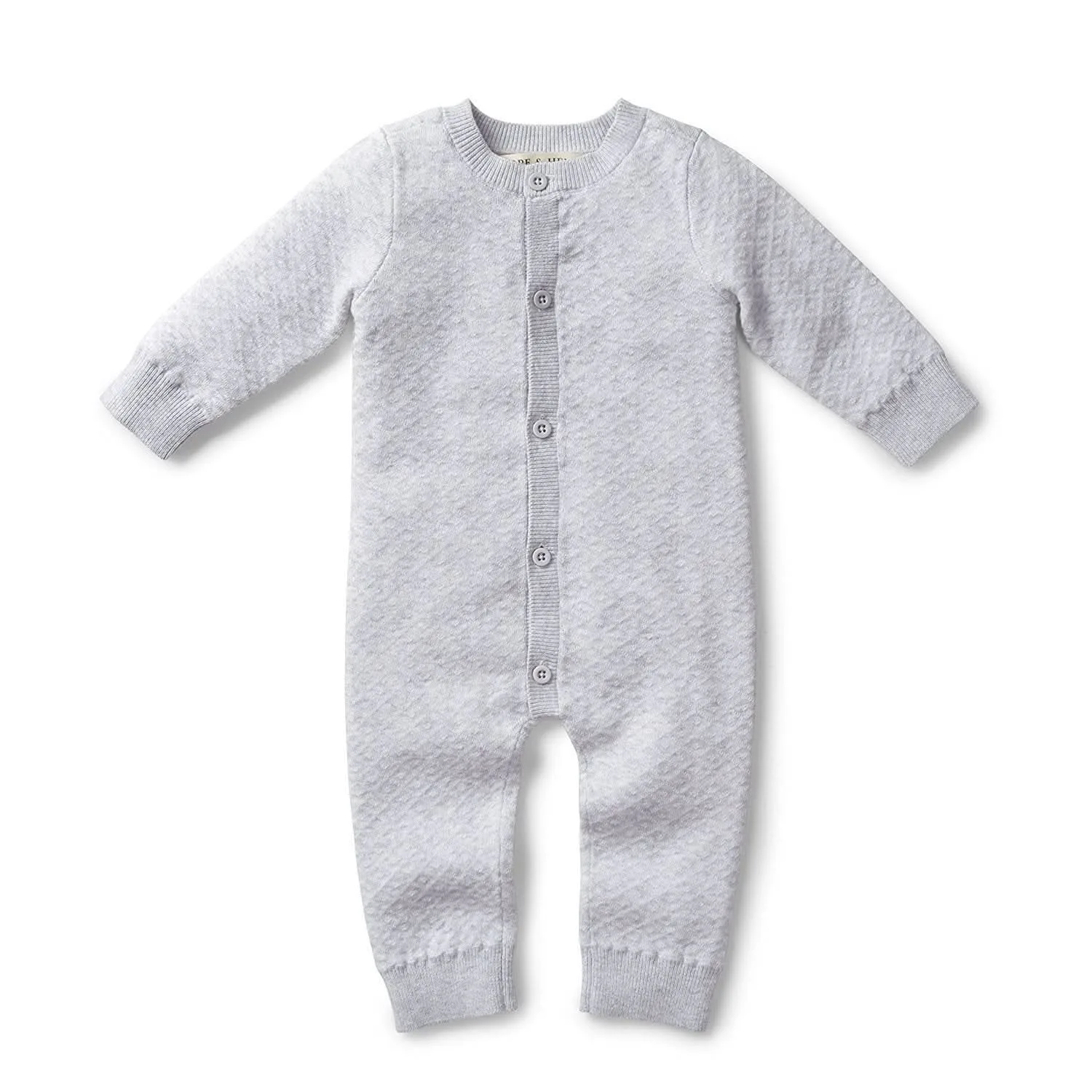 Jacquard Sweater Romper
