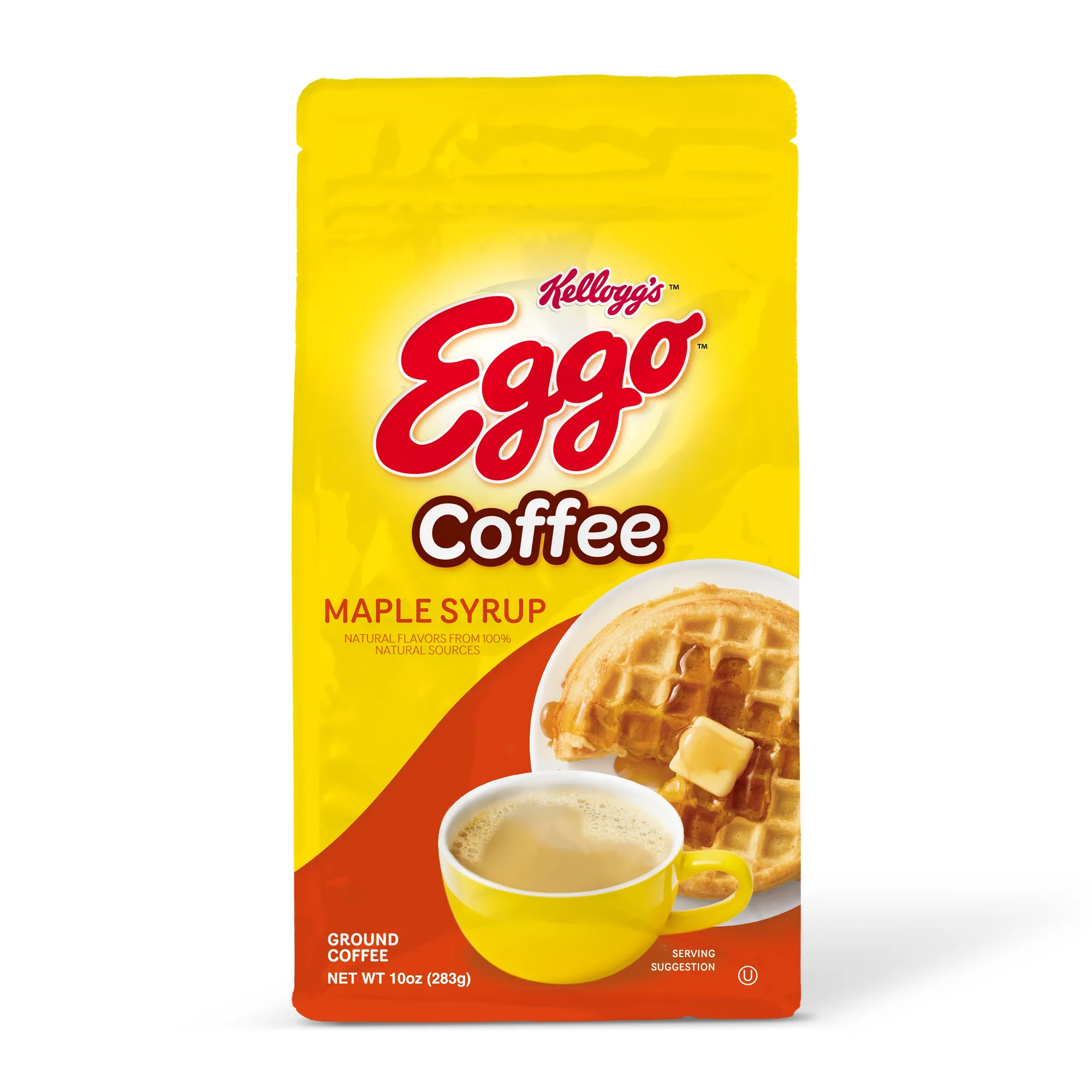 Cómo preparar café molido Eggo con sirope de arce