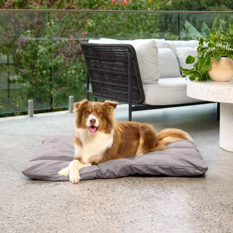 Cotton Lounger - Stone Grey
