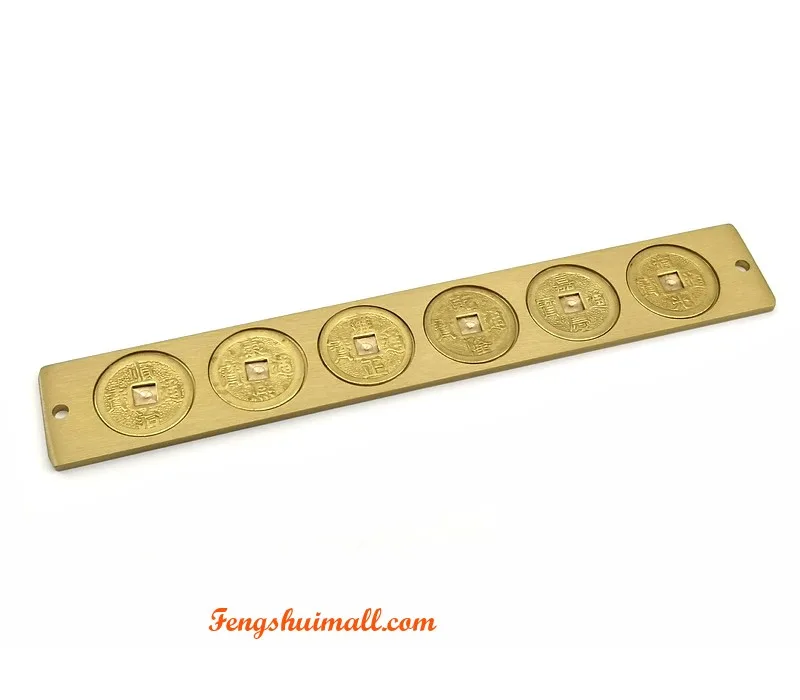 Cómo usar la regla Feng Shui de 6 monedas para la riqueza