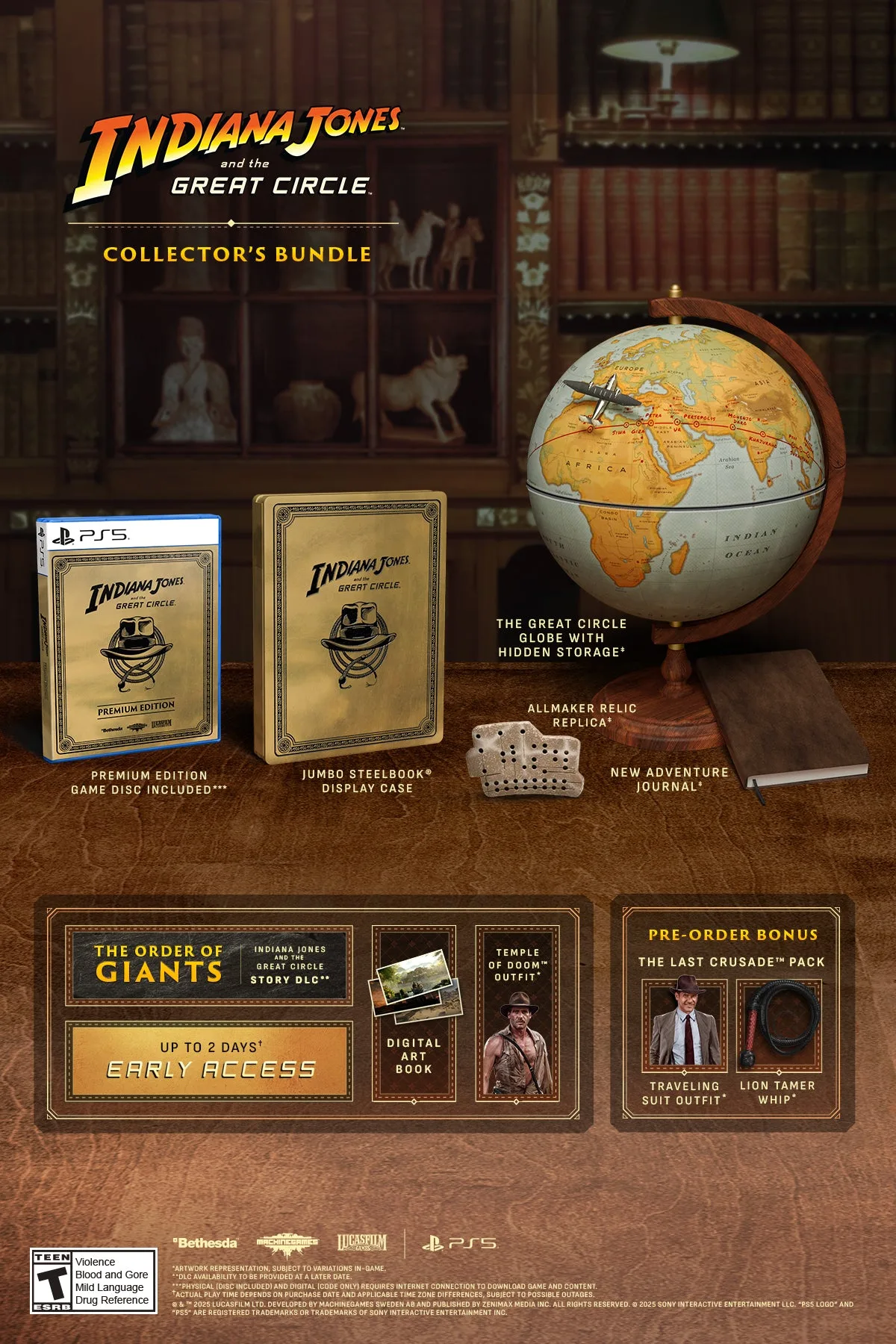 Indiana Jones and the Great Circle コレクターズエディションの内容