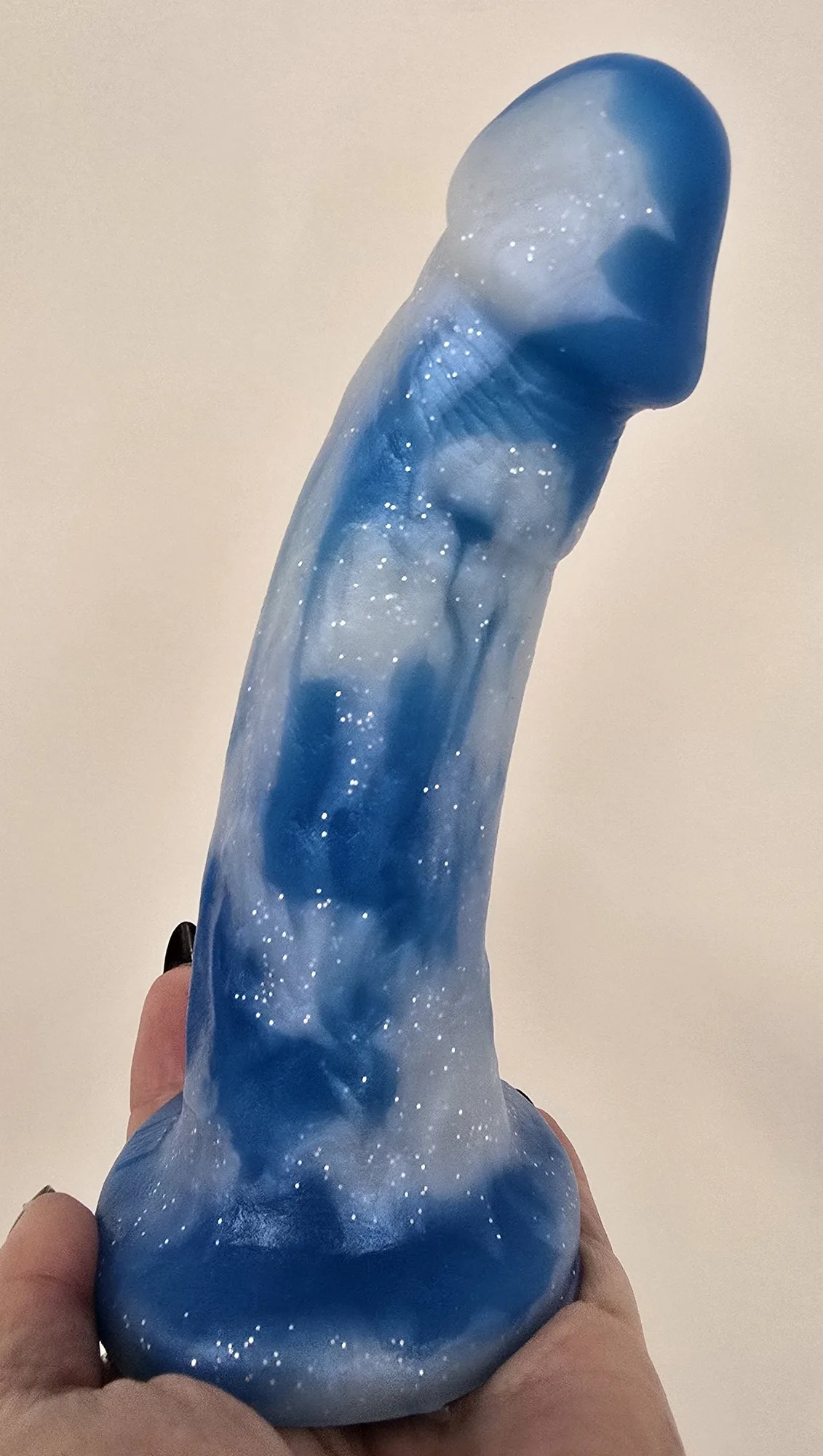 Woody Clouds Blue with Glitter: Care Guide