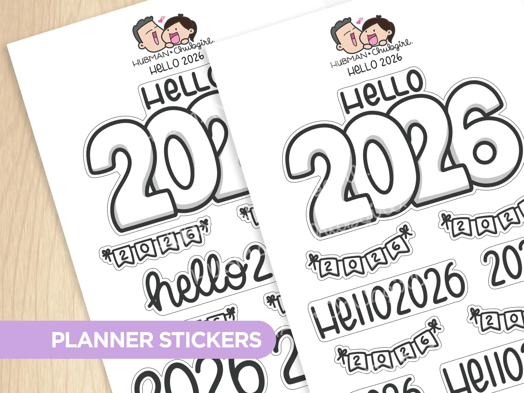 Hello 2026 vs テキストプランナーステッカー:あなたに合うのは?