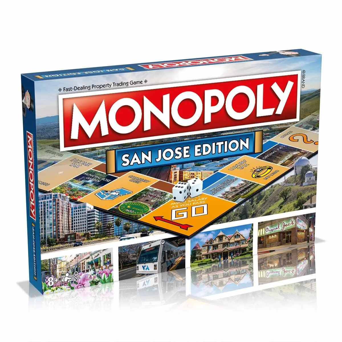 San Jose, CA Monopoly Board Game